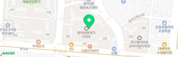 쌍용예가 아파트 어린이놀이터2 지도 이미지
