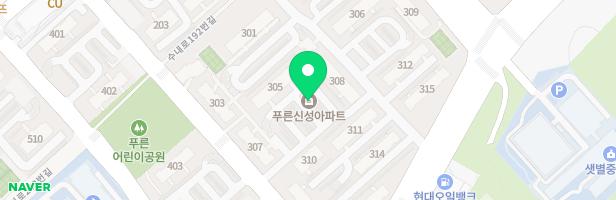 푸른마을아파트 502동 놀이터 지도 이미지