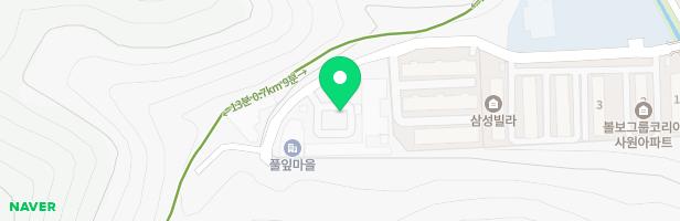 새풀잎어린이집 지도 이미지