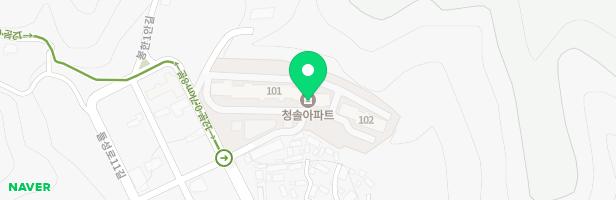 청솔아파트 놀이터 지도 이미지