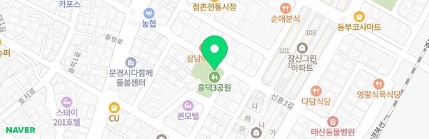 흥덕제3공원 지도 이미지