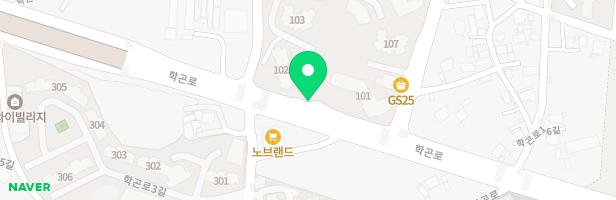 송학동 지안리즈 101동 앞 놀이터 지도 이미지