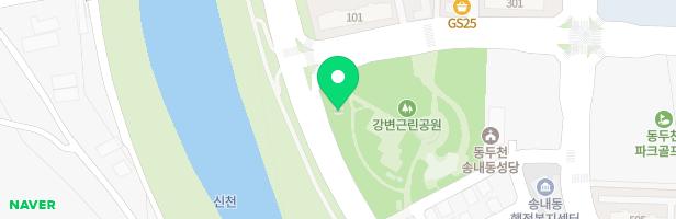 강변 근린공원 놀이터 지도 이미지