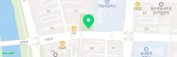 도깨비 어린이공원 놀이터 지도 이미지