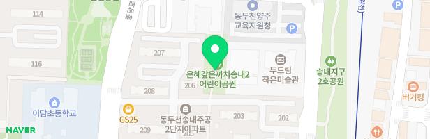 은혜갚은까치 어린이공원 놀이터 지도 이미지