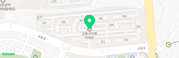 코아루아파트 308동앞 놀이터 지도 이미지