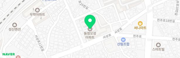 오성아파트 놀이터 지도 이미지