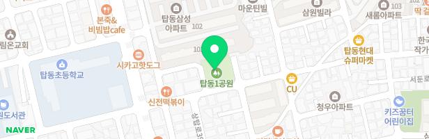 탑마루어린이공원(탑동1호) 놀이터 지도 이미지