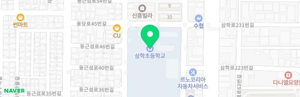 목포삼학초등학교병설유치원 놀이시설 지도 이미지