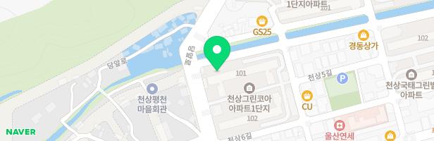 천상그린코아아파트 놀이터 지도 이미지