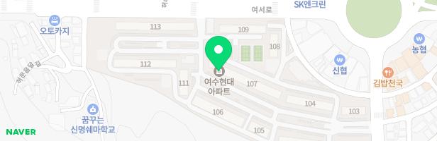 현대건설아파트 놀이터(108동 뒤) 지도 이미지