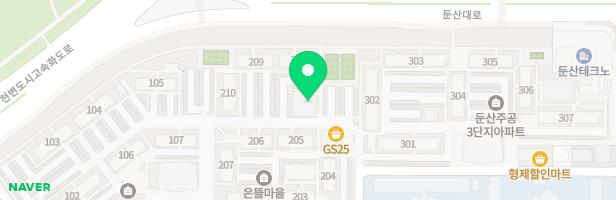 은뜰마을 208동 놀이터 지도 이미지
