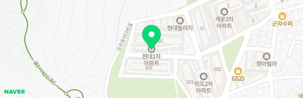 현대1차아파트 놀이터(소하동) 지도 이미지