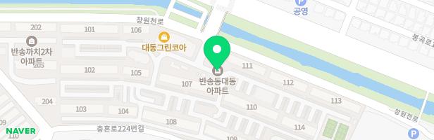 대동그린파크2놀이시설 111동앞 지도 이미지