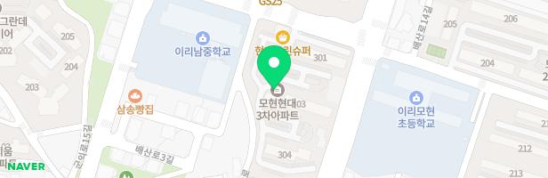 모현동현대3차아파트 놀이터 지도 이미지