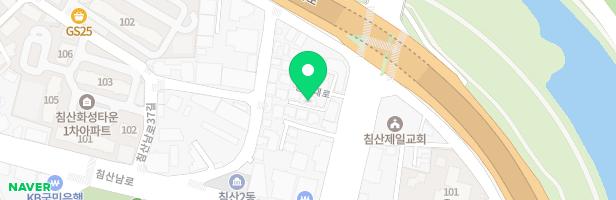 침산동 우정어린이집 실외놀이터 지도 이미지