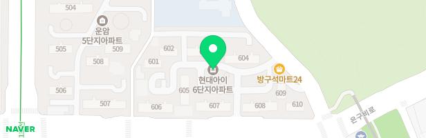 열매마을6단지아파트 B구역 놀이터 지도 이미지