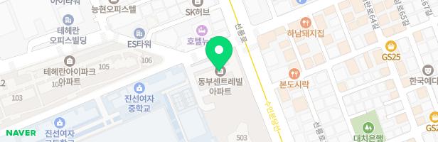 동부센트레빌아파트 실외놀이터 지도 이미지