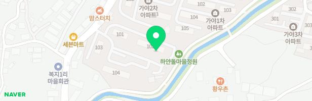 양주 샘터마을 태영아파트 놀이터 지도 이미지