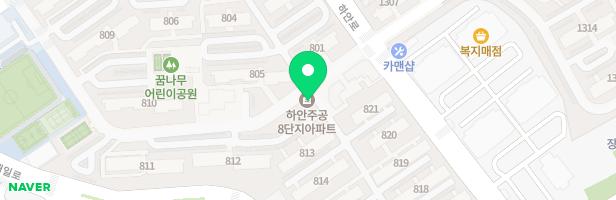 하안8단지놀이터(804동) 지도 이미지