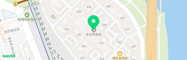 [석관동]두산아파트 105동 지도 이미지