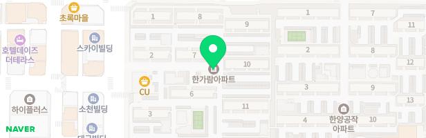 한가람아파트 11동 놀이터 지도 이미지