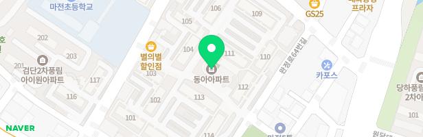 재은유치원 어린이놀이시설 지도 이미지