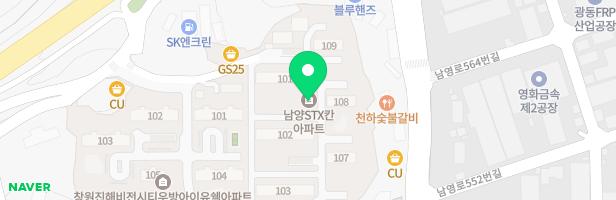 STX칸아파트 어린이놀이터1 지도 이미지