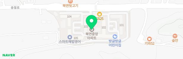 천안북면중앙아파트 놀이터1 지도 이미지