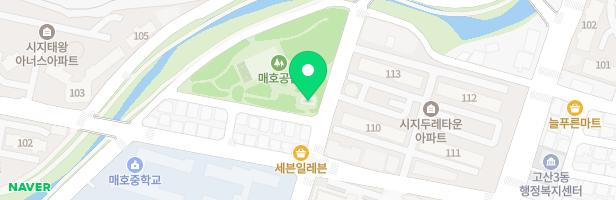 매호근린공원 놀이터 지도 이미지