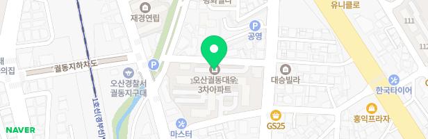 대우3차아파트 놀이터 지도 이미지