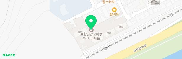코아루아파트 4단지 놀이터 지도 이미지