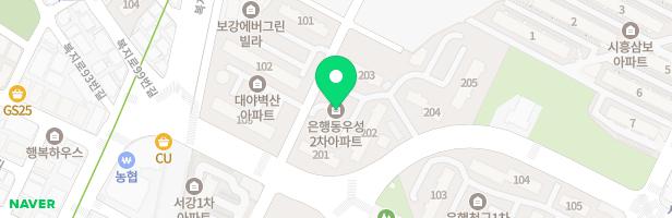 우성2차아파트 203동 옆 놀이터1 지도 이미지