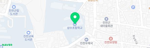 진천삼수초등학교 어울림관 놀이터 지도 이미지