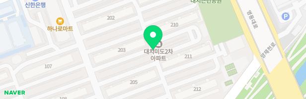 미도아파트 207동놀이터 지도 이미지