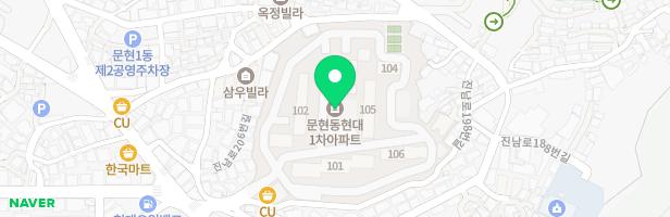 문현현대1차아파트 어린이놀이터 1 (102동) 지도 이미지