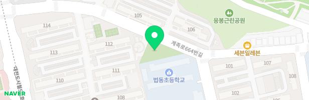 한마음어린이공원 지도 이미지