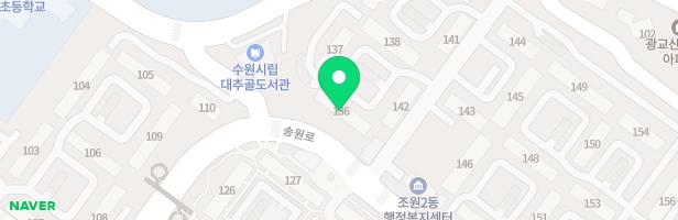 한일타운아파트 어린이놀이터9<136동앞놀이터> 지도 이미지