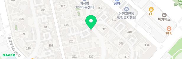 소래휴먼시아3단지아아파트 321동 앞 놀이터 지도 이미지
