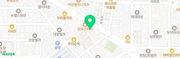 세상의중심 가온어린이집 놀이터 지도 이미지