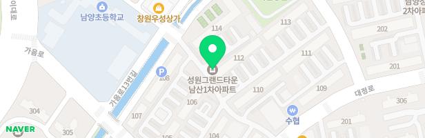 성원1차 아파트 (105동) 지도 이미지