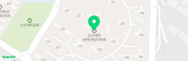 세마e편한세상 어린이놀이터1 지도 이미지