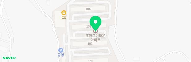 아산음봉초원그린타운 아파트 지도 이미지