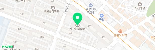 지산한라타운 내 놀이터 지도 이미지