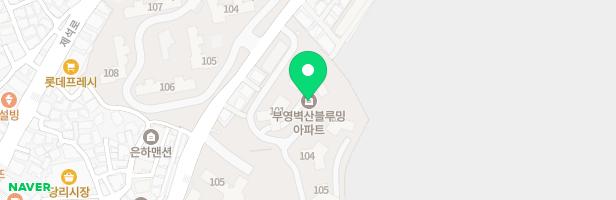 부영벽산블루밍아파트 102동 옆 어린이놀이터-1 지도 이미지