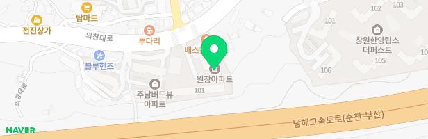 원창호수아파트 놀이터 지도 이미지