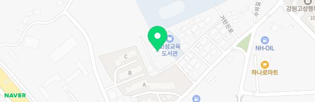 거진어린이집 놀이터 지도 이미지
