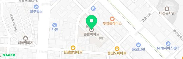 큰솔(2차)아파트 놀이터 지도 이미지