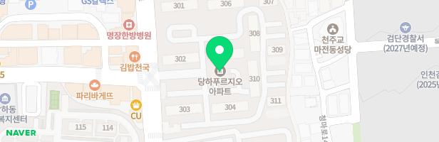당하푸르지오아파트 311동 놀이터 지도 이미지
