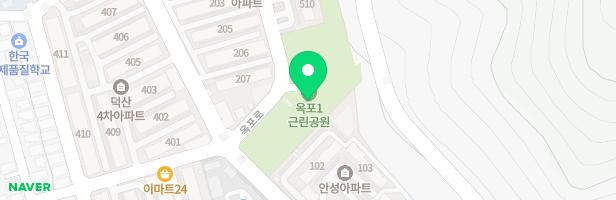 옥포근린공원(진목정) 지도 이미지
